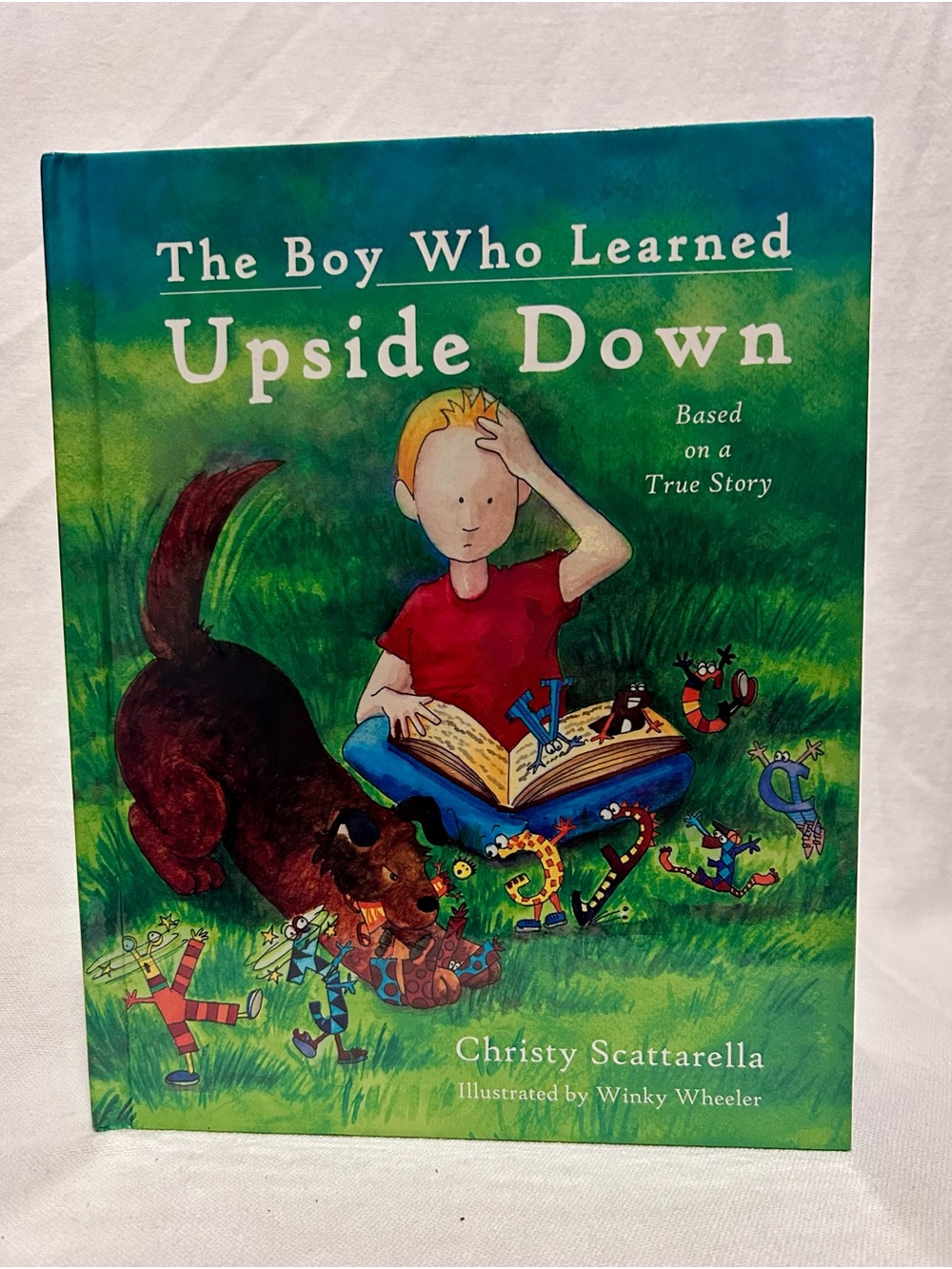 The Boy Who Learned Upside Down - Green Cover Kids Book